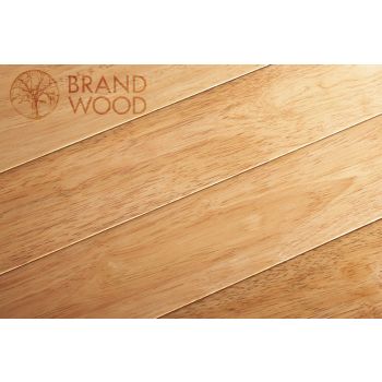 Паркетна дошка Brand Wood Гевея Натур