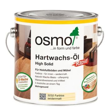 Олія з твердим воском Osmo Hartwachs-Öl Original шовково-матова 3032 0,75 л
